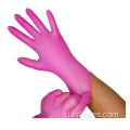 Guanti di sicurezza in vinile sintetico rosa guanti di sicurezza economici